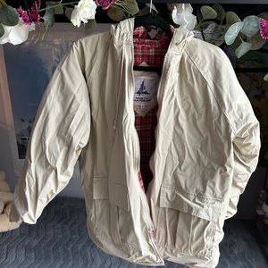 💗tan and flannel jacket